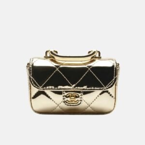 Chanel mini flap golden